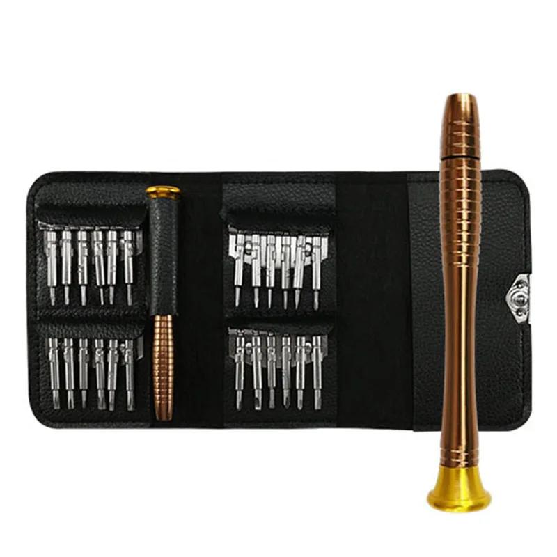 

Mini Precision Screwdriver Set 25 in 1 Electronic Torx Screwdriver Opening Repair Tools for Mobile Phones Camera Watch Tablet PC