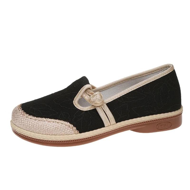 

Microfiber Round Toe Flats Spring/autumn Slip-on Female Shoes on Sale 2024 High Quality Solid Weave Novelty Flats Sapatos Rasos 41 чёрный