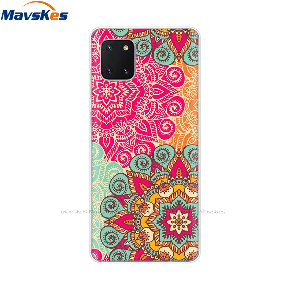 TPU Case for Samsung Galaxy Note 10 Lite Cases Silicon Cute Cat Phone Coque for Samsung Note10 Lite Plus SM-N770F/DS Cover Mask