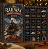 Transportation Advent Calendar With Acrylic Material For Holiday Gift And Kids Play