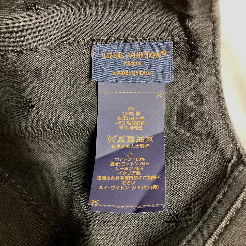 Louis Vuitton M7608L Cap LV Smash Cap Baseball Cap Noir Black