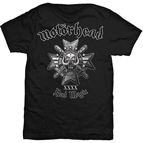 Motorhead Men s Bad Magic T-Shirt, Black, Medium L