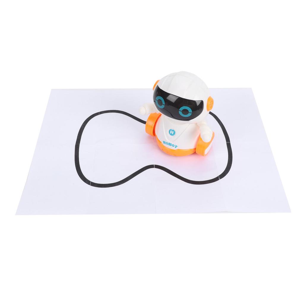 Smart Robot Follows The Line You Draw Interactive Robot Toy with Sound Effects for Boys Girls