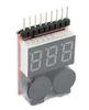 BB Call & Sound Model Airplane Battery Alarm: Adjustable 1-8s Power Display