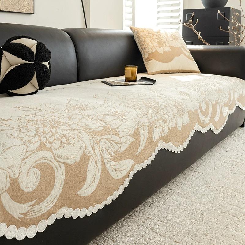 Special-Shaped Sofa Cushion  New Four-Season Universal Cushion French Sofa Cushion Light Luxury High-End Sofa Cover Cloth Towel