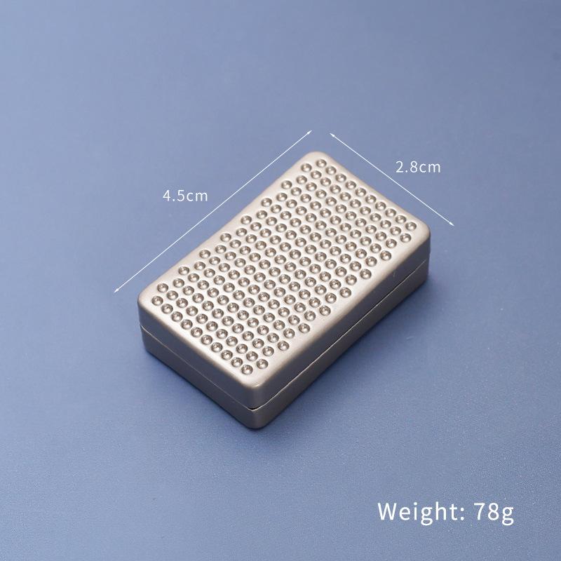 1pc Fidget Toy Fidget Spinner Fidget Toy Unlimited Motion Slider Metal Fingertip Gyro Anti Pressure Feeling Toy Adhd