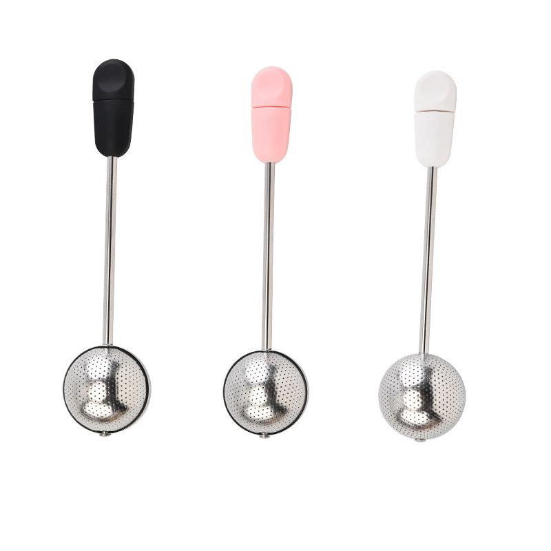 304 Stainless Steel Rotating Tea Infuser Ball - Creative Round Tea Brewer & Strainer Separator