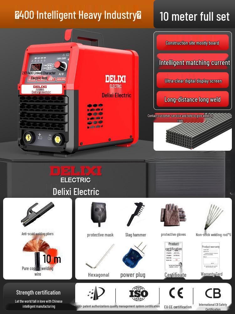 DELIXI Dual Voltage Industrial & Household All-Copper Welding Machine
