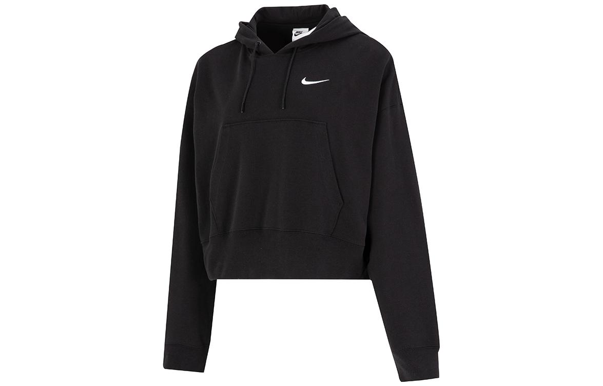 Nike Sportswear Women ss Pullover Hoodie Black DM6418-010 L