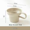 Vintage Ceramic Wide-Mouth Mug