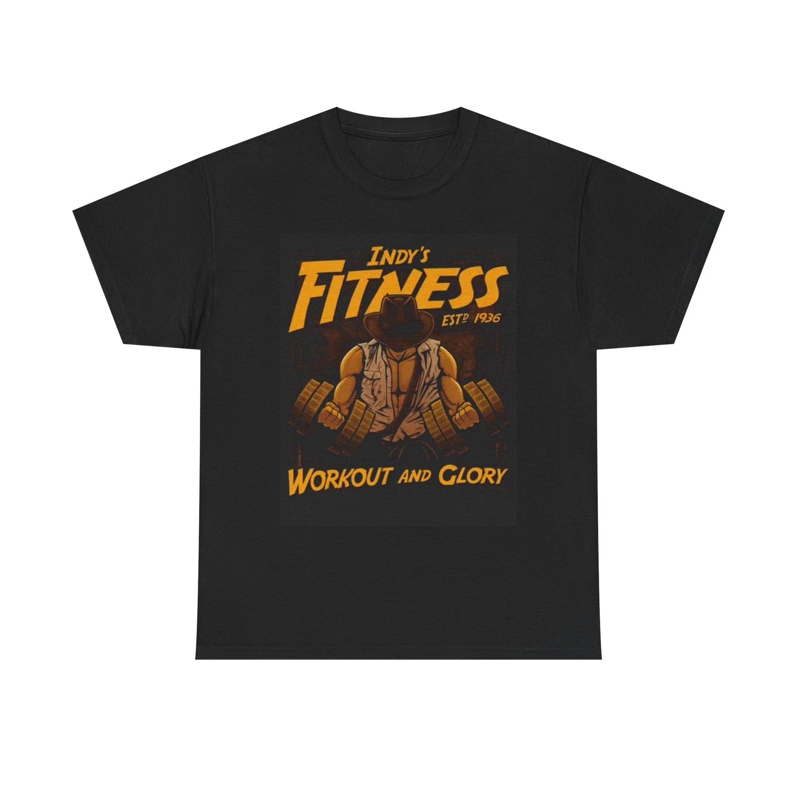 Men s and Women s T-shirts Indiana Jones Gym XS