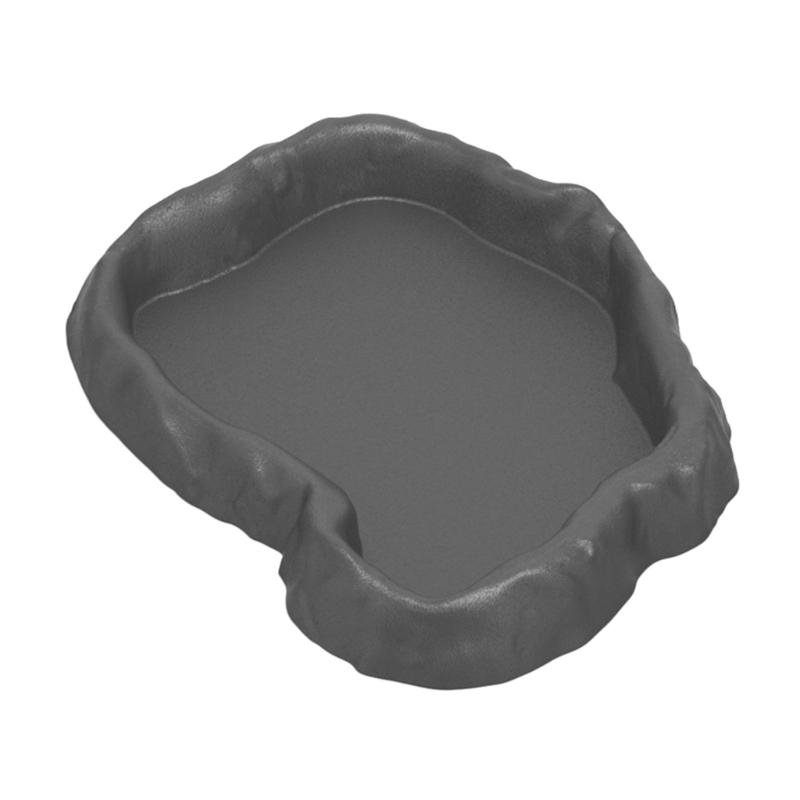 3in1 MultiFunctional Plastic Reptiles Food Water Feeder Bowl Bath Bowl For Amphibians Feeding Bathing And Watering Supply