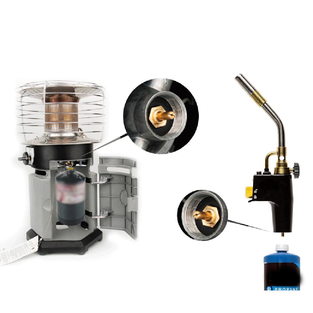Superior Performance with Gas Tank Adapter Valve for Outdoor Cooking