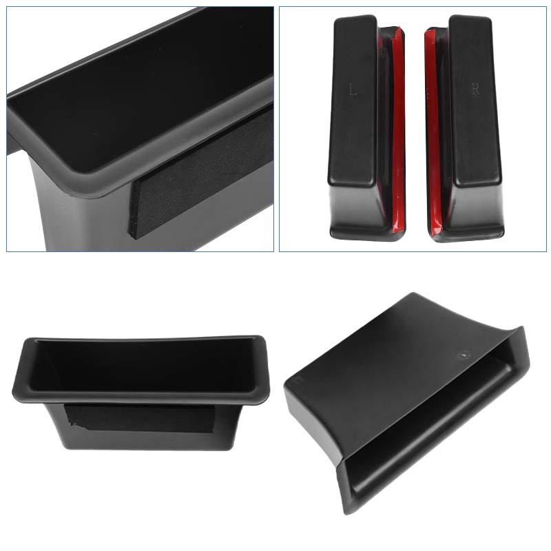 Front Door Inner Armrest Storage Box Organizer Container For Dodge RAM 2010-2017 Stowing Tidying Accessories