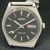 VINTAGE JAPAN SEIKO AUTOMATIC 6309A MENS BLACK COLOR DIAL WATCH a500838-5 R154-a500838