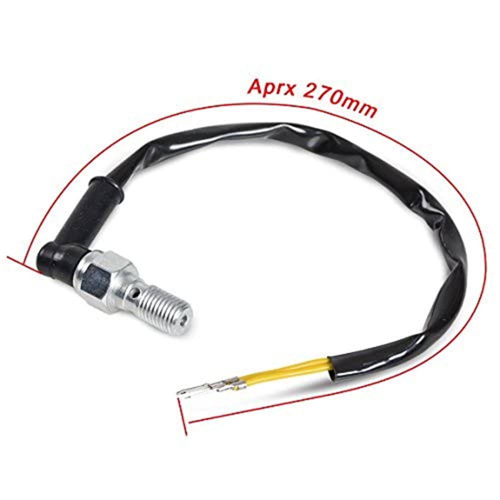 M10x1.25 Hydraulic Brake Light Switch For Honda Kawasaki Yamaha Suzuki Universal