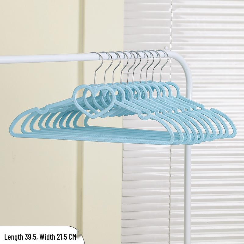 Seamless Heart Hanger: Non-Slip, Girly Princess Style for Home and Dorm Storage