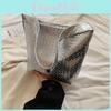Fashionable Unisex Tote Bag For Women With Spacious Interior And Elegant Pillow Shape
