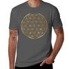 Flower Of Life Sacred Circle Geometry Tshirt Dry Fit Running Short Sleeve Top Tshirt