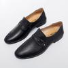 Fashion Hot Sale Men's Slip on Flats Genuine Leather Loafers Lightweight Casual Shoes Non Slip Soft Sole Walking Shoes Comfy Moccasins