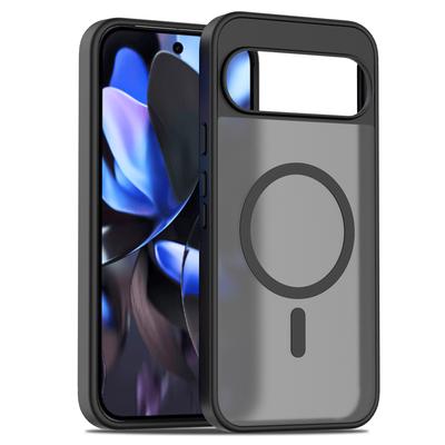 Matte Translucent PC Magnetic Shockproof Case for Google Pixel 10 9 Pro XL 9a Magsafe Wireless Charging Armor Cover
