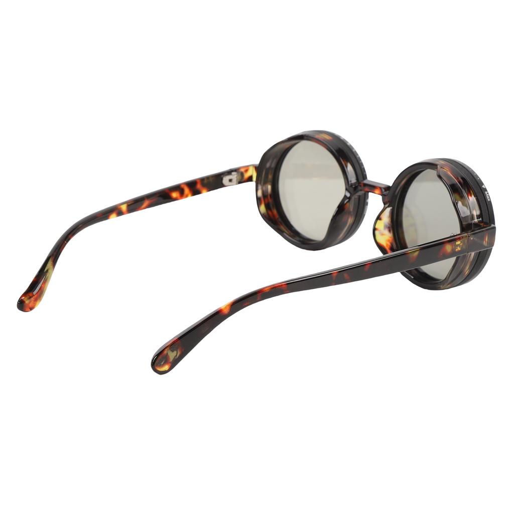 Adjustable Tint Polarized Sunglass 52mm ND Filter Lens ND2 400 Round Sunglasses for Men Beach Fishing