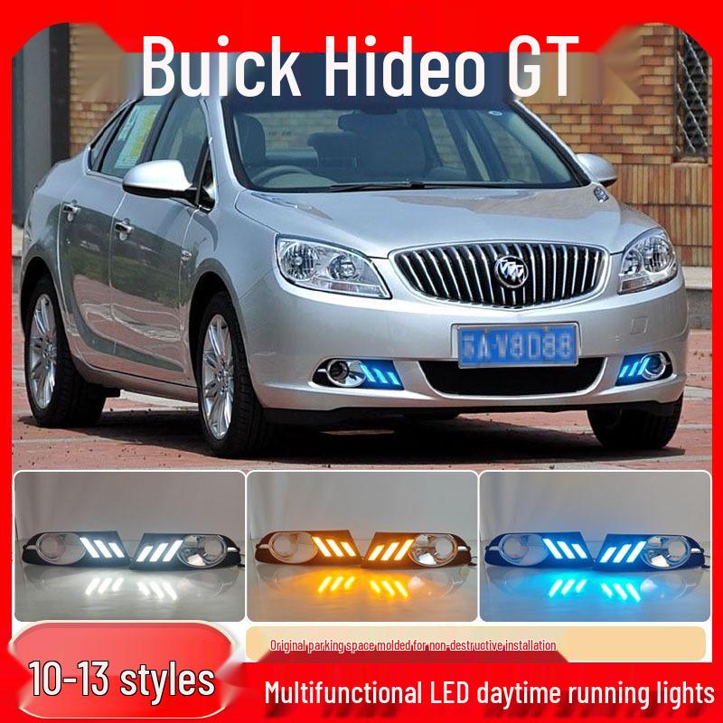 LED Daytime Running & Front Fog Lights for 2010-2013 Buick Excelle GT