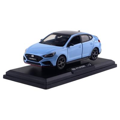 Hyundai I30 N FB Die-cast 1:38 Scale Model Car with Display Stand Set