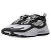 Nike Air Max 270 React Spliced Sports Breathable Low-Top Running Shoes Women sneaker Black White CQ4805-101