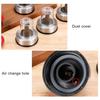 2Pcs 45mm Oil Stainless Steel Vinegar Bottles Stoppers Pourers Plugs Dispensers