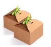 Kraft Paper Gift Boxes Party Wedding Candies Box for crafts Package of 12