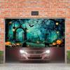 2D Flat Banners 2D House Number Banners 2D Flag Banners 1 Halloween Garage Door Banner
