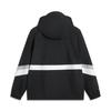 Li Ning Wade Series Comfortable Casual Minimalist Hooded Zipper Loose Letter Color Block Long Sleeve Jacket Men jackets AFDV121-4