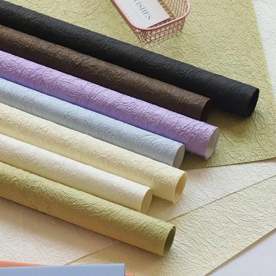 Premium Stone Pattern Pleated Wrapping Paper for Handmade Flowers and Florists