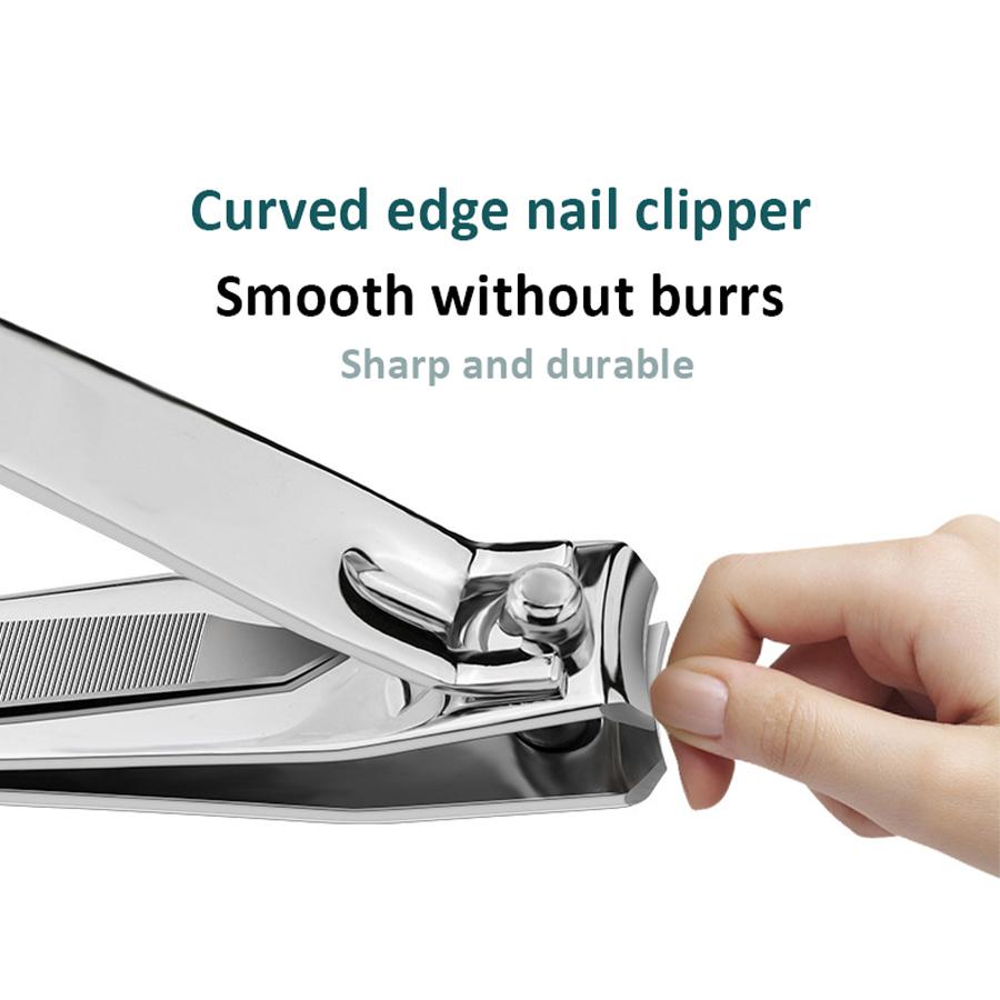 Stainless Steel Nail Clipper Nail Cuticle Cutter Trimmer Scissor Professional Nipper Remover Clipper Manicure Tool coupe ongle
