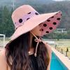 Breathable Sun Hat Wide Brim Visor Cap Fashion Bucket Hat  Beach