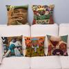 Flower Boy T-Tyler Pillowcase Toon Gift Cushion Cover Bedroom Home Sofa Chair Seat Decor Pillow Case