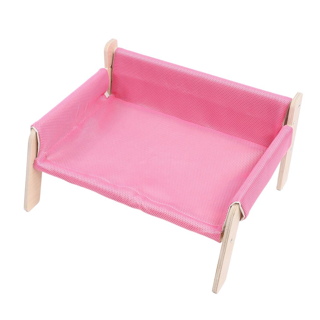 Haustier-Sofa-Bett Kiefernholz Stilvolles Aussehen Vielseitig Angstlinderung Erhöhtes Katzen-Hunde-Sofa-Bett für Zuhause