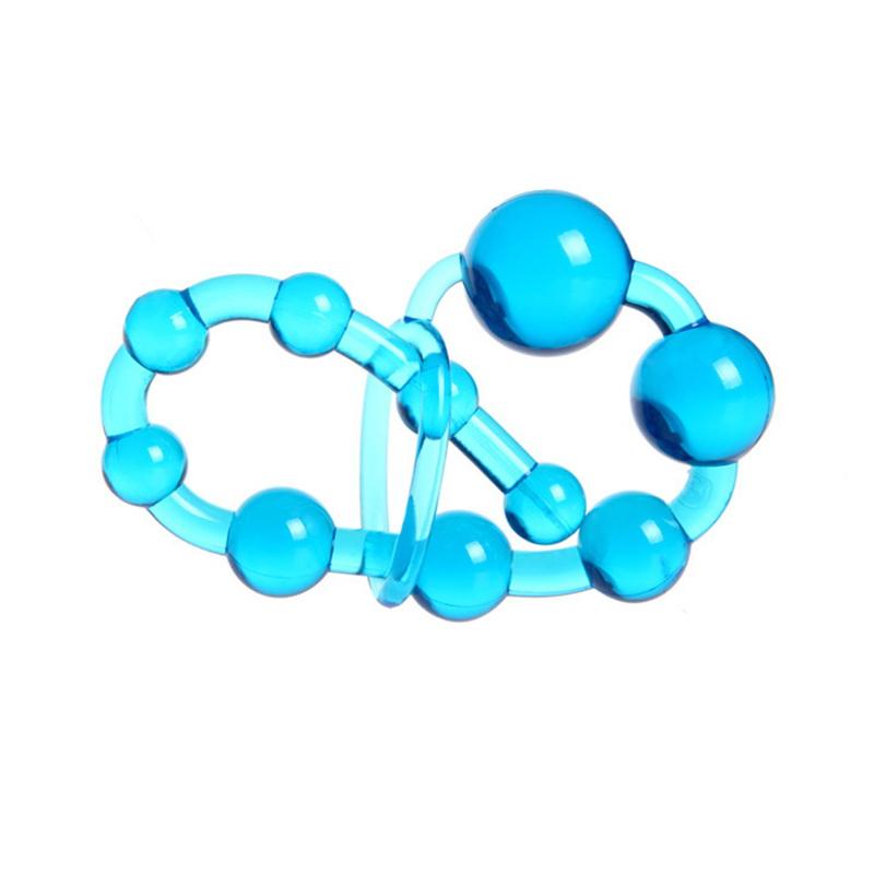 Analspielzeug, Farbe Gelee, Analkugeln, Sex, Orgasmus, Vagina, Plug & Play, Zugring, Kugel, Analstimulator, Gesäßperlen für Frauen