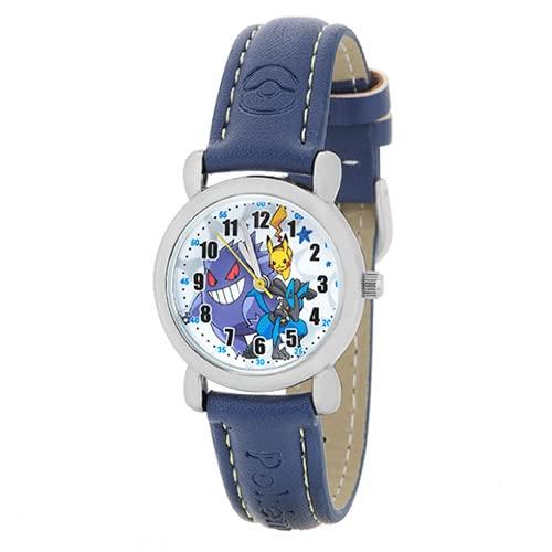 

Pokemon J-Axis Watch, Pokemon Pikachu, Lucario, Gengar, PM-HB03-NA, Boys Navy