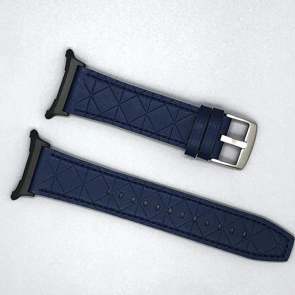 

Artificial Leather Strap For Samsung Watch Ultra 47mm Bracelet No Gaps Sport Band For Galaxy Watch Ultra Replacement Soft Strap Galaxy Watch Ultra