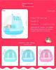 Hamster Take Out Portable Cage Small Pet Out Portable Hamster Cage Hedgehog Guinea Pig Nest Hamster Supplies