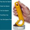 Deschizător de conserve cu capac pop-top ușor de deschis - Simplu, fără efort pentru seniori, Instrument din plastic pentru deschiderea capacelor de conserve, Gadget esențial
