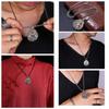 Thai Amulet Chinese Zodiac Buddhist Necklace Pendant Retro Vintage Protect Charm Talisman Powerful Money Wealth Success Health Lucky Unisex Men Women