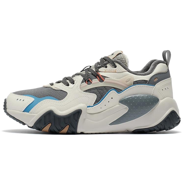 

Disney x Li Ning Cat Paw Lite Textile, Synthetic Leather, Split Suede Cushioning Low top Casual Shoes Men s AGCR229-3 39