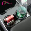 Color My Life Car Water Cup Holder Insert Organizer Cinzeiro Garrafa de Bebida Porta-Cartão Chave para Tesla Model 3 Model3 2016