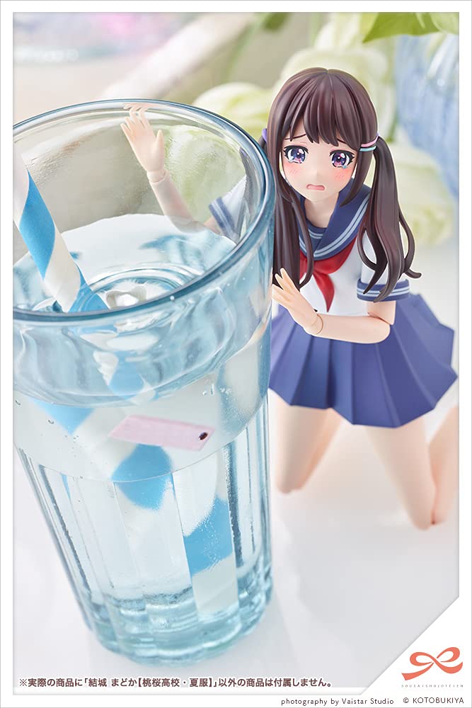 Kotobukiya Sosai Garden Yuki Madoka High Height 150mm Scale Plastic Model JK009 Girls' [Momozakura School/Summer Uniform] Approx. 1/10