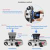 Haoge Bayonet Square Metal Lens Hood for Voigtlander 35mm Type I II ULTRON Aspheric Vintage Line VM Lens Replacement LH-VM12 35mm/f2 12/35 & F1.5