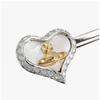 Vivienne Westwood Petra Heart Bobby Pin Hair Clip 67030018 02p556