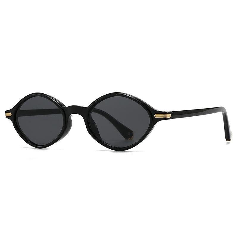 Retro Irregular Square Sunglasses Luxury Designer Outdoor Trendy Small Frame Sun Glasses Black Shades UV400 Unisex Eyewears